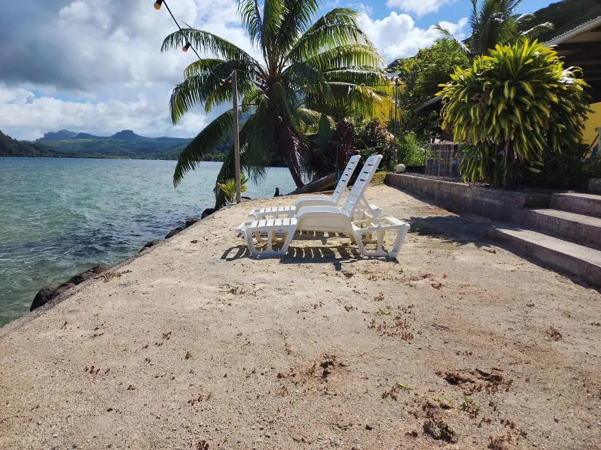 Villa De La Baie Raiatea - Bord De Mer Uturoa Séjour chez l'habitant